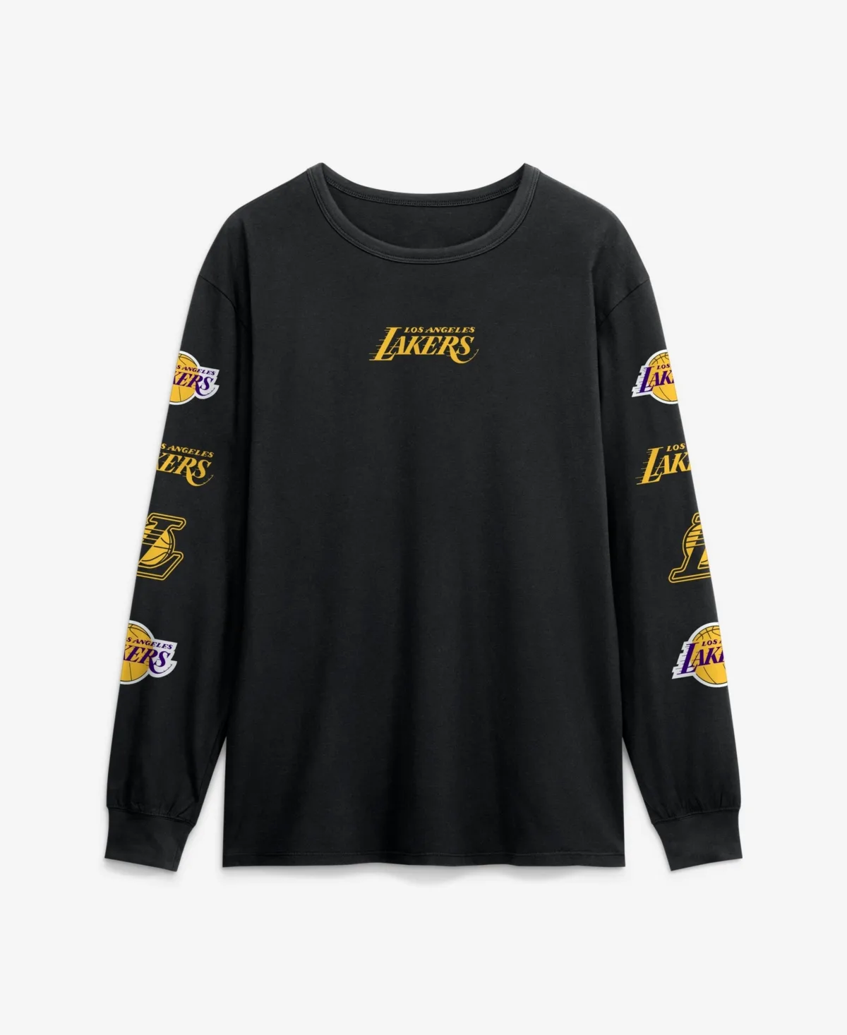 Los Angeles Lakers Jump Higher Legacy Long-Sleeve T-Shirt by Fanatics