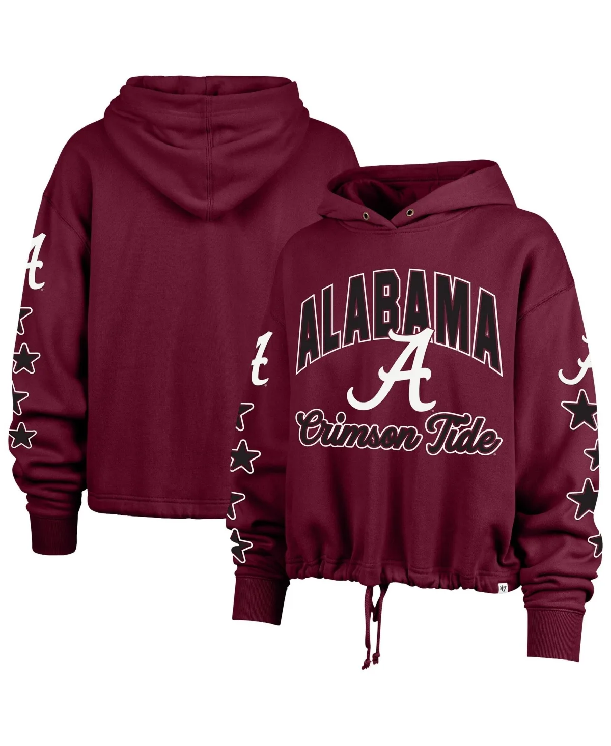 Alabama Crimson Tide Starry Eyed Venice Pullover Hoodie by 47 Brand