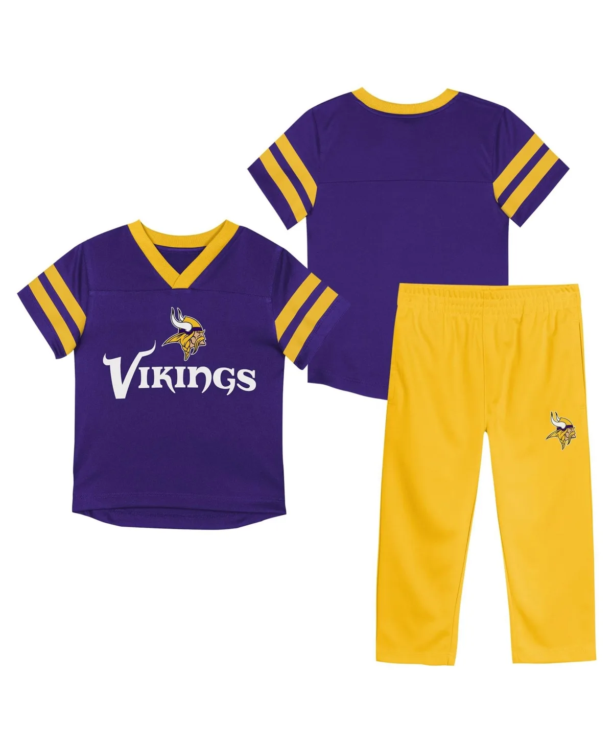 Minnesota Vikings Red Zone Jersey & Top Pants Set by Outerstuff