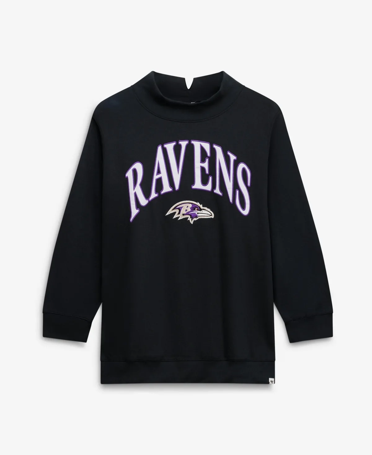 Baltimore Ravens Vantage Mock Neck Pullover by 47 Brand