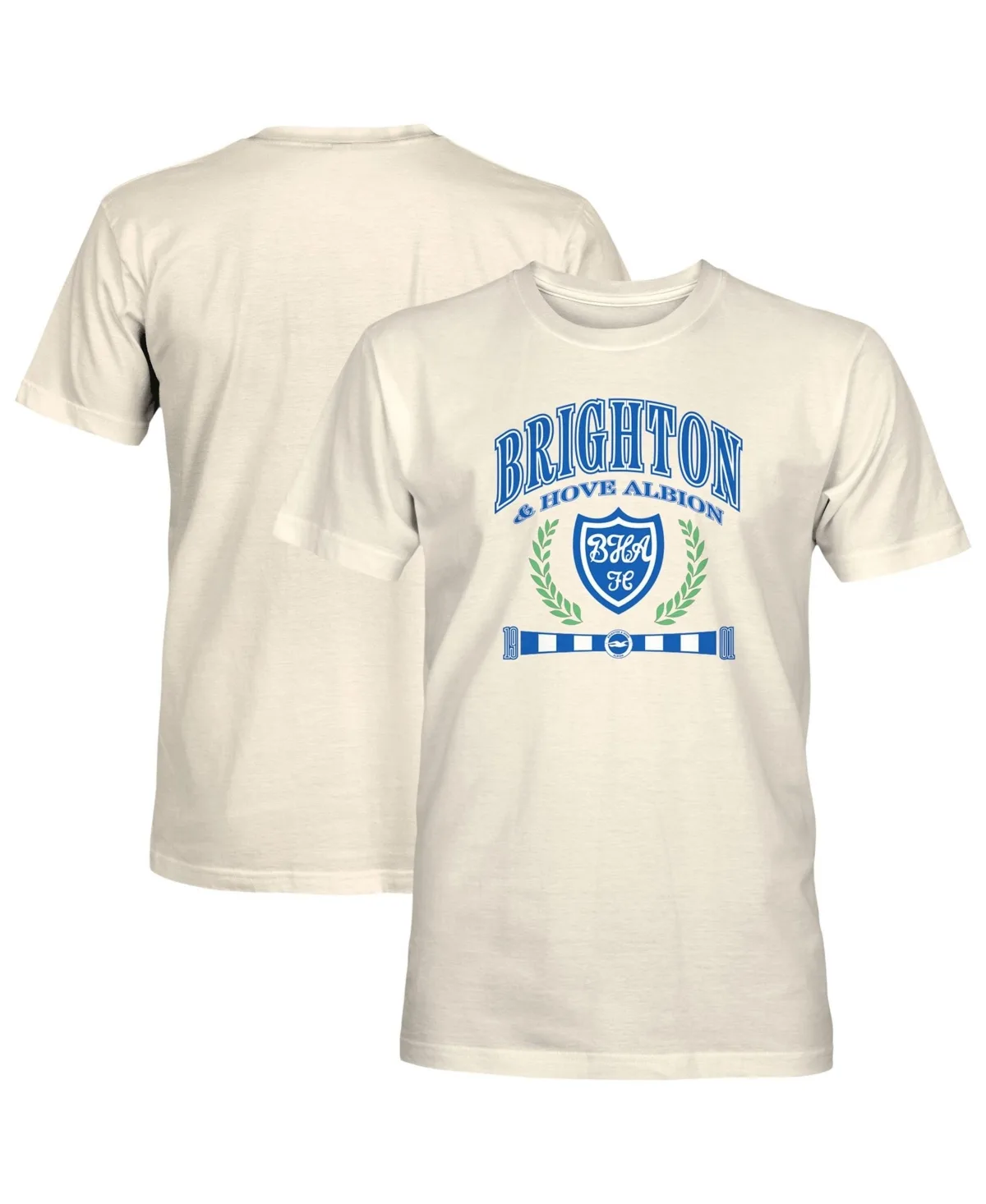 Brighton and Hove Albion Retro Stripes T-Shirt by 1863fc