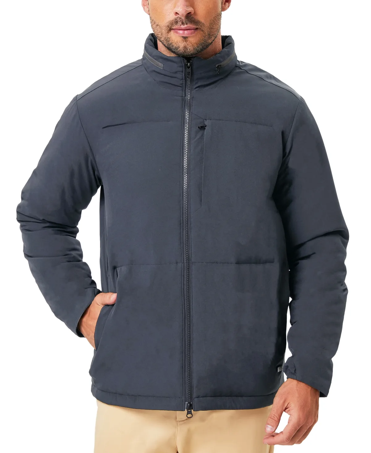 Never End Stretch Hooded Jacket by Hawke & Co