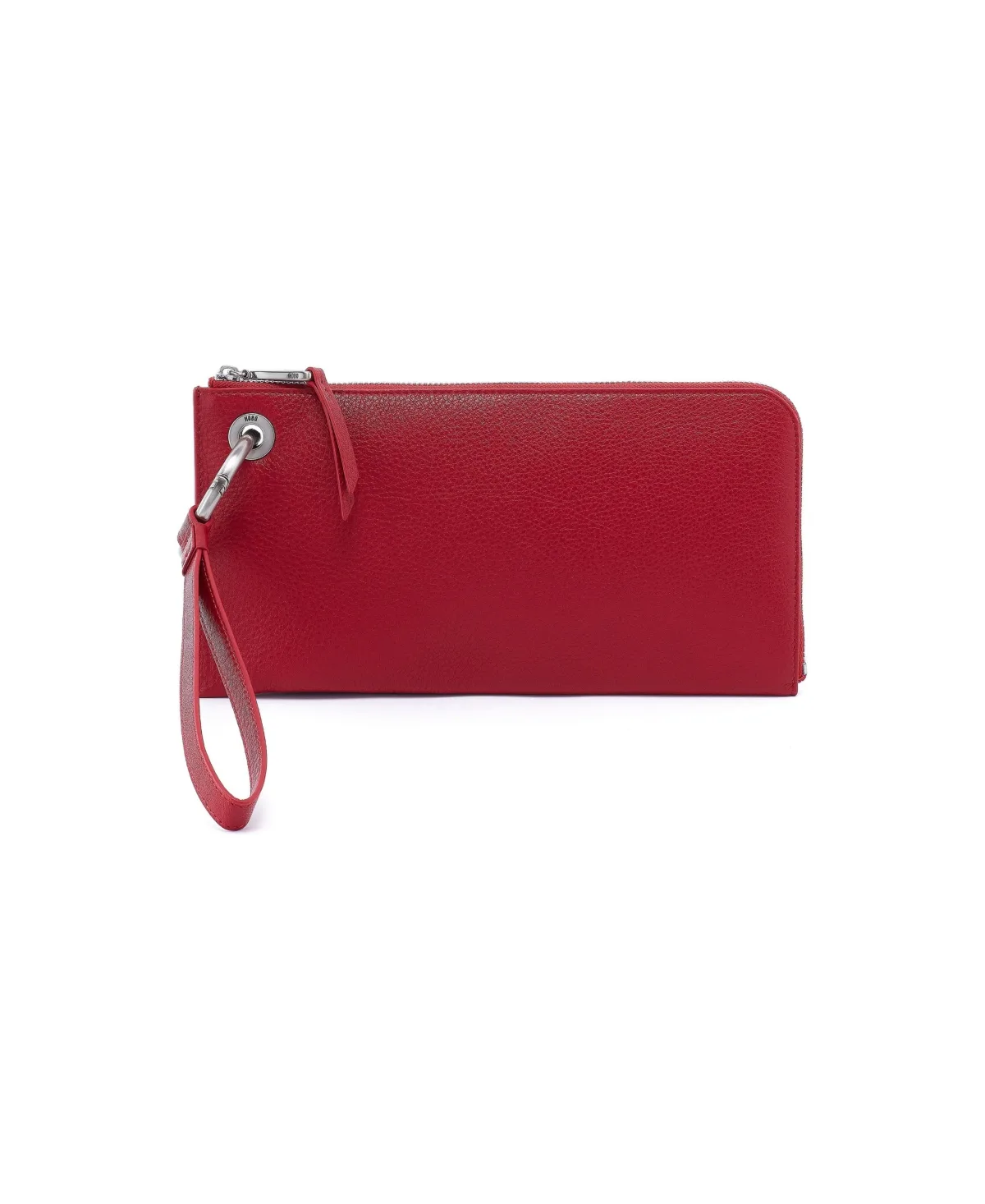 Jett Leather Zip Wristlet by Hobo