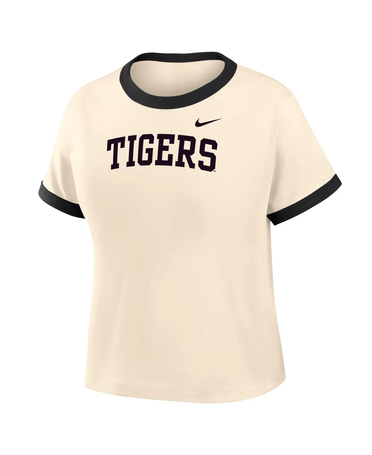 Missouri Tigers Ringer Mod Cropped T-Shirt by Nike