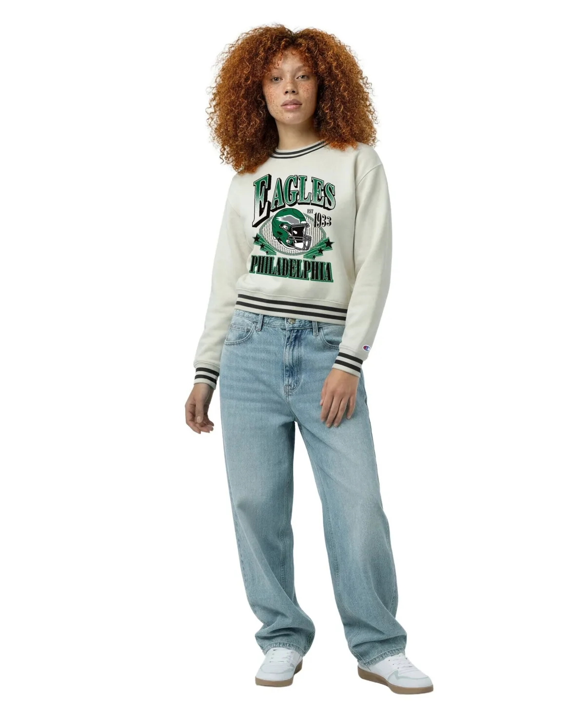 Philadelphia Eagles Reverse Weave Fleece Sweatshirt by Champion