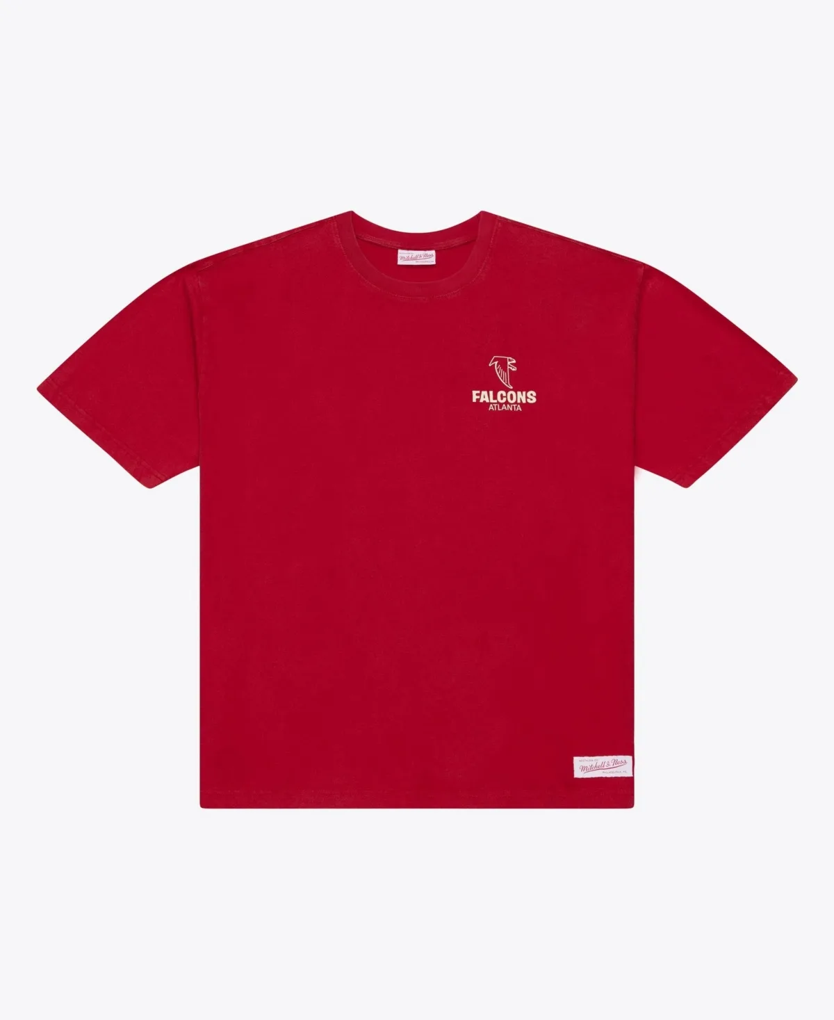 Atlanta Falcons Core Essentials Micro Logo T-Shirt by Mitchell & Ness