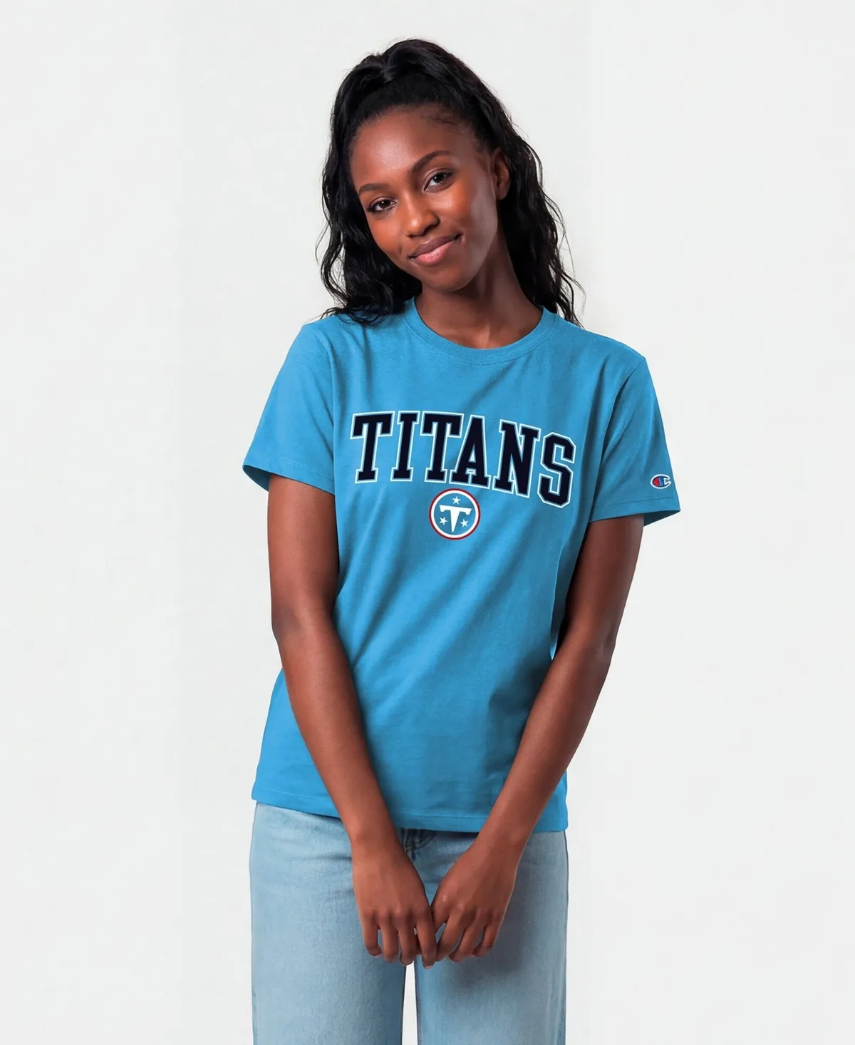 Tennessee Titans Arched Over Logo T-Shirt by Champion