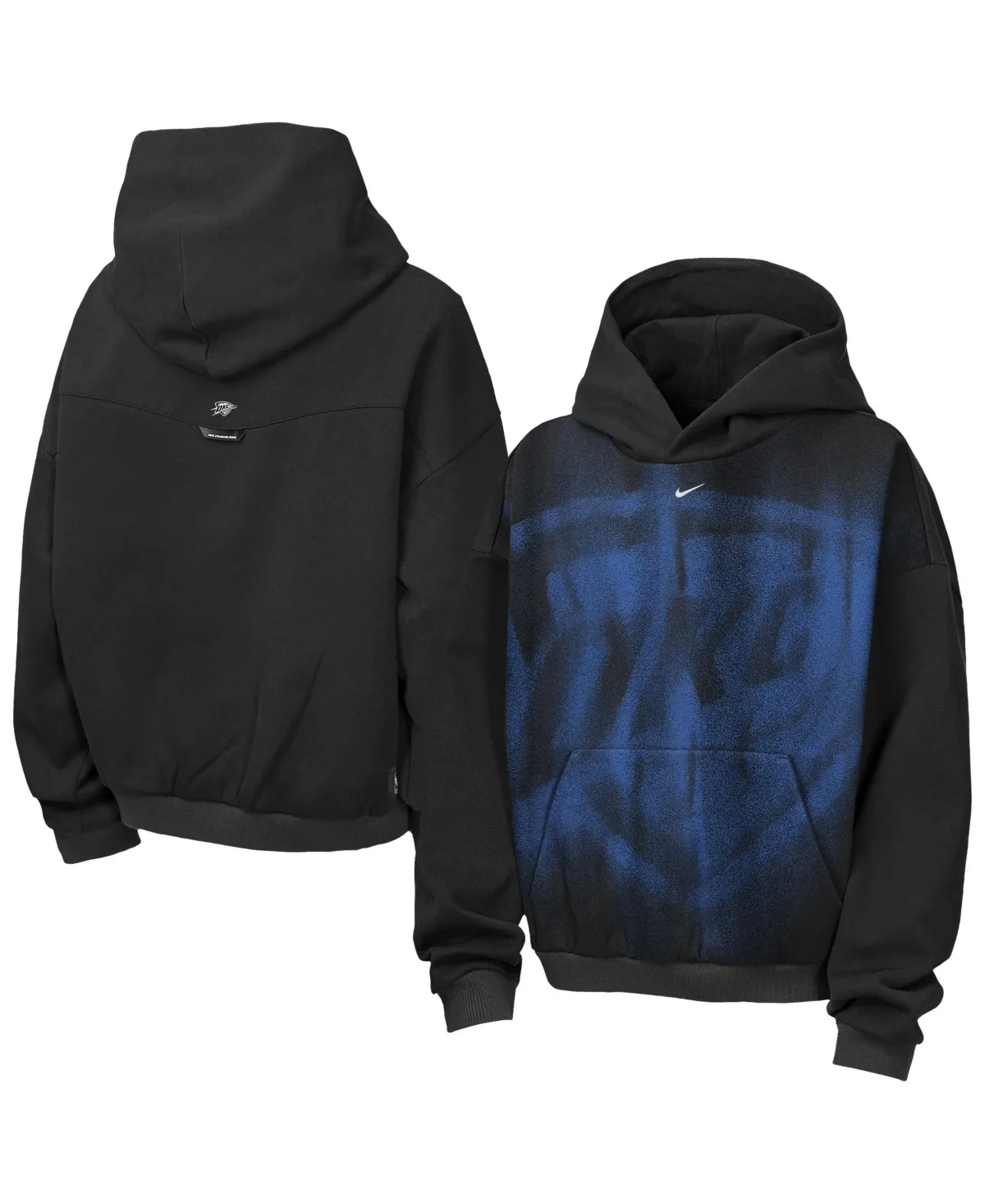 Oklahoma City Thunder 2026 Standard Issue Practice Icon Fleece Pullover Hoodie by Nike