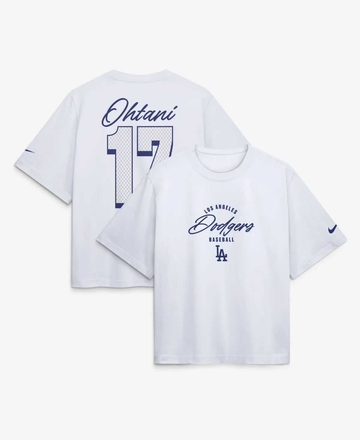 Shohei Ohtani Los Angeles Dodgers Premium Essentials Boxy Name & Number T-Shirt by Nike