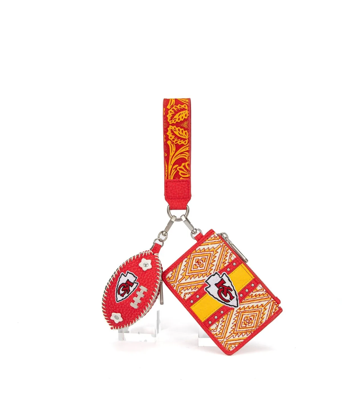 Kansas City Chiefs Wallet Football Charm Wristlet by Montana West