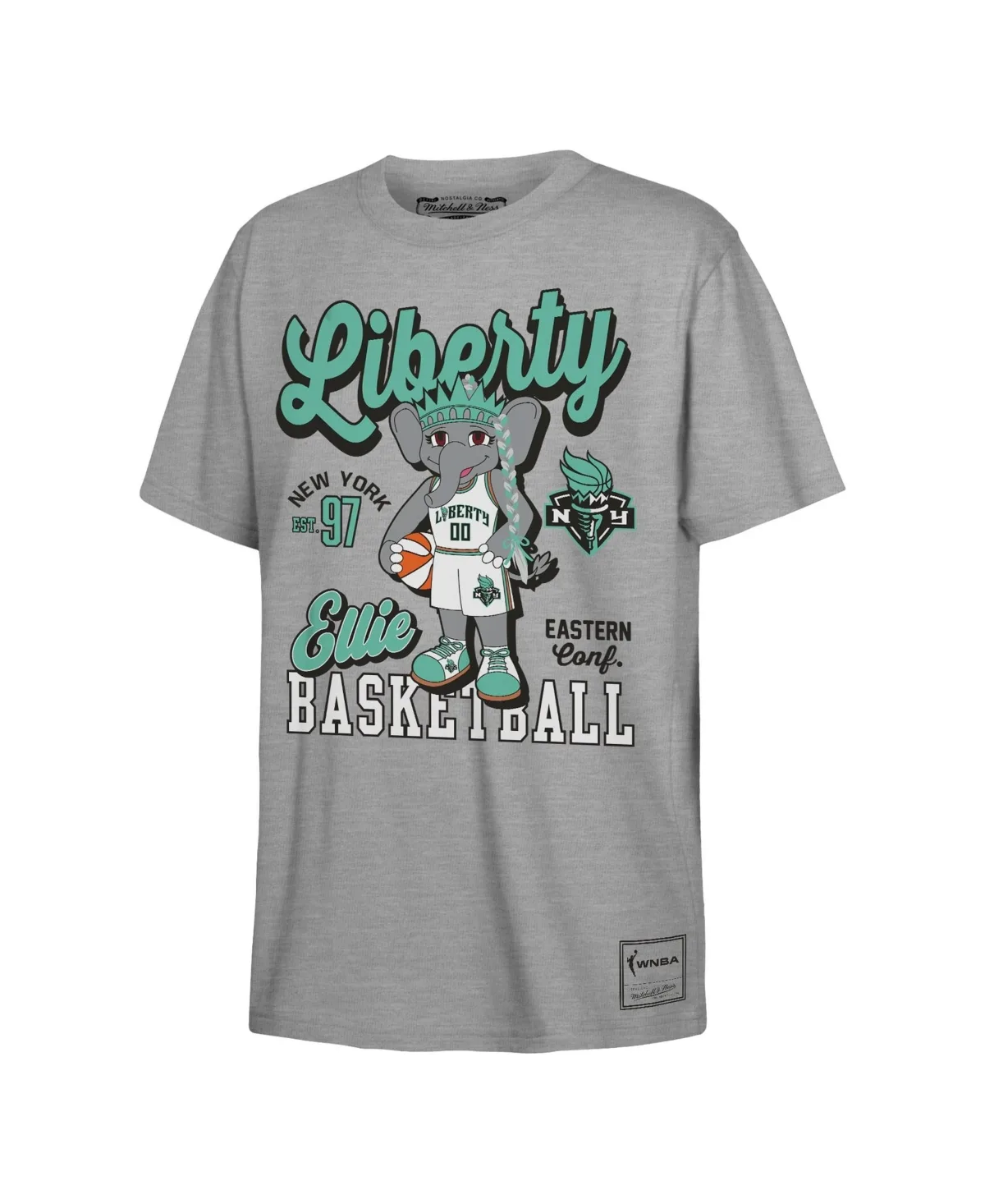 New York Liberty That Girl T-Shirt by Mitchell & Ness