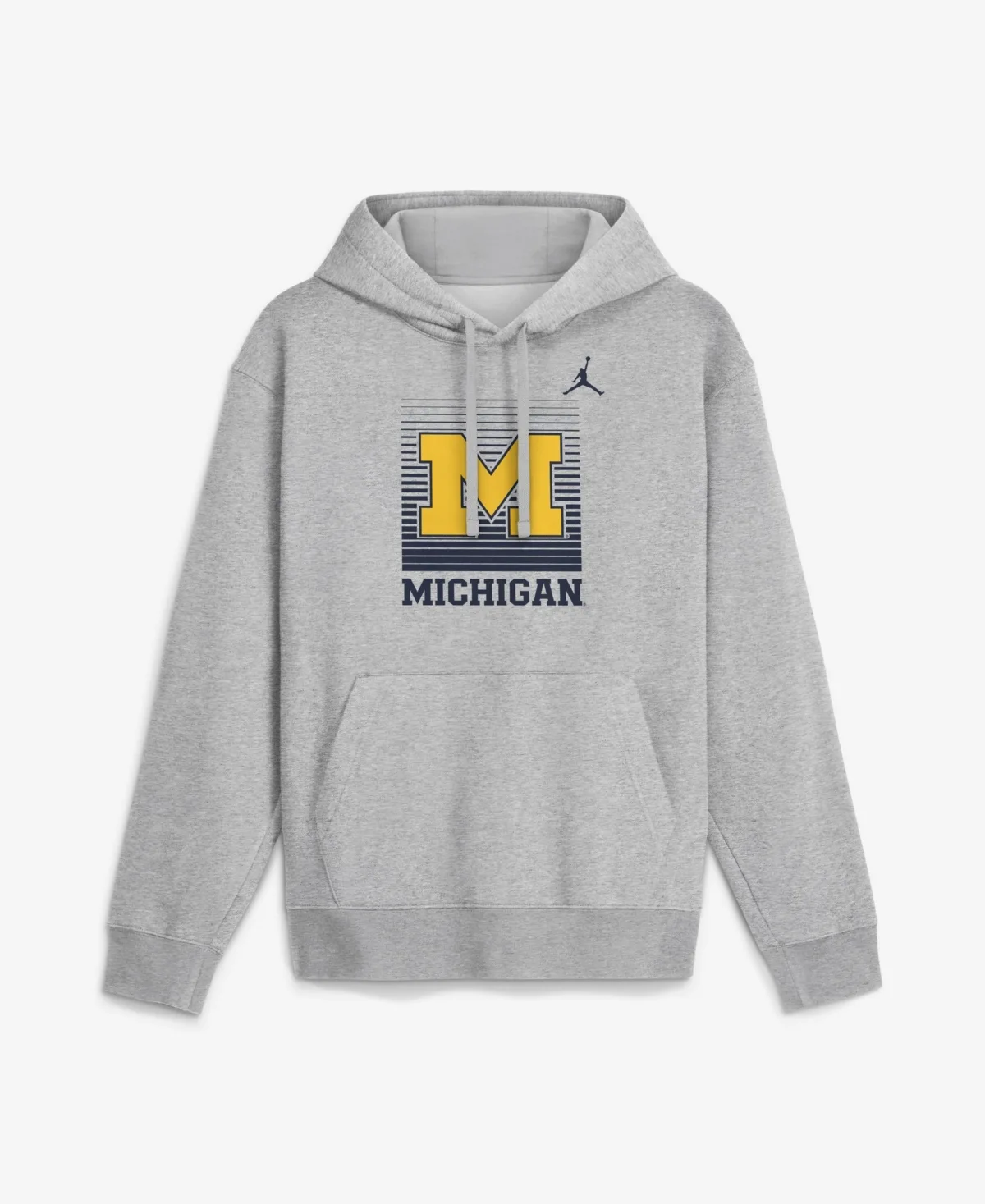 Michigan Wolverines Primetime Gradient Square Club Hoodie by Jordan