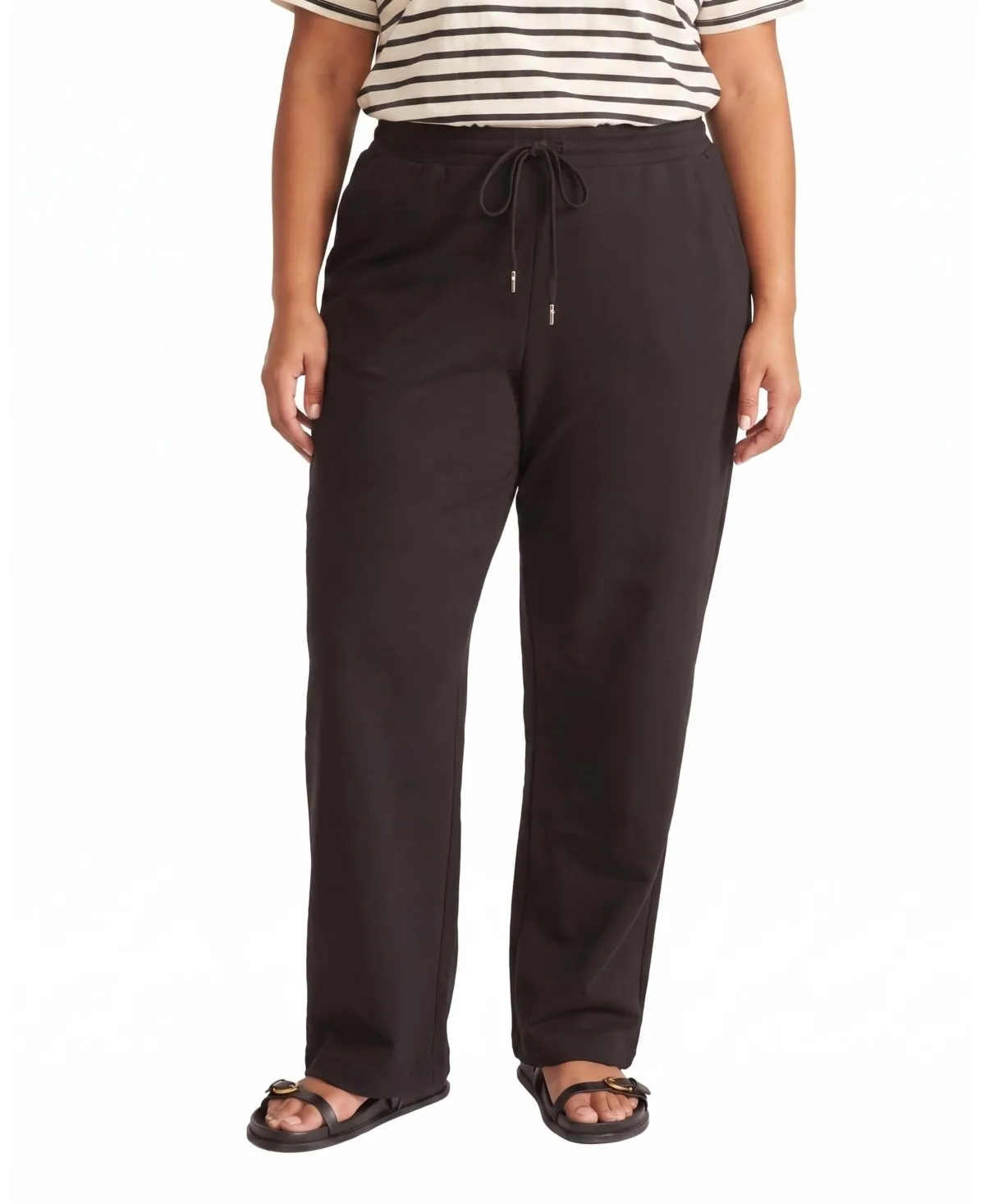 Straight-Leg French Terry Sweatpants by Universal Standard