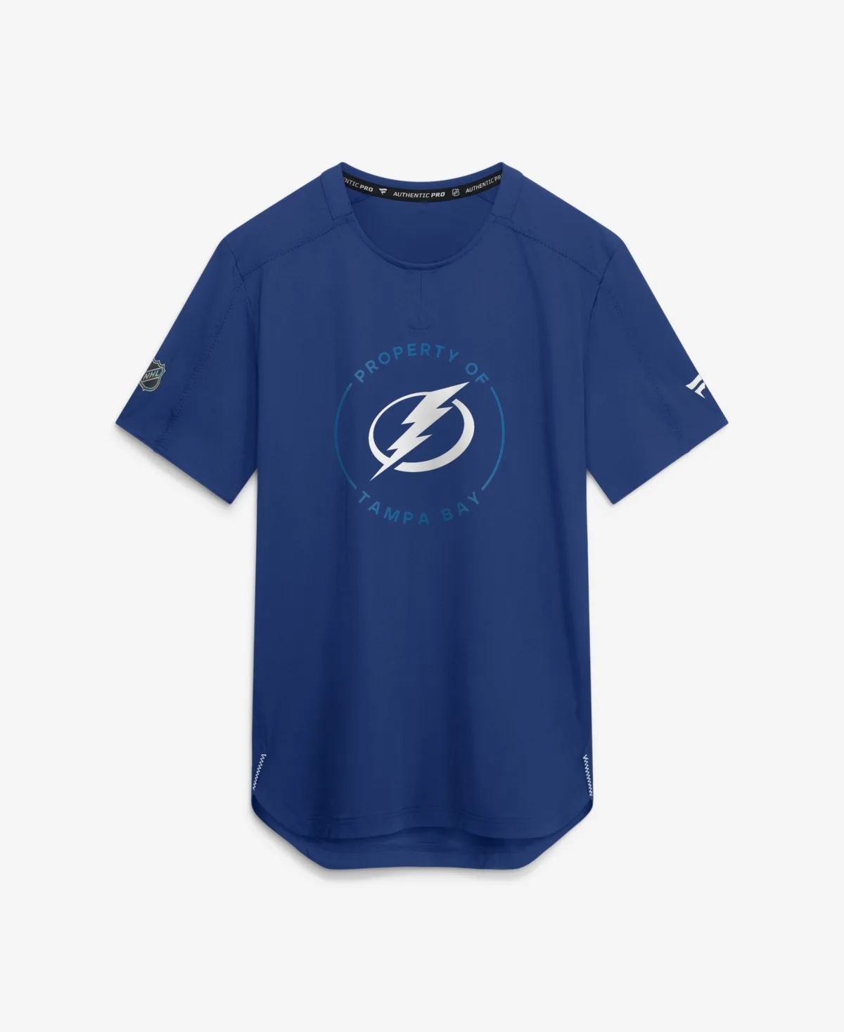 Tampa Bay Lightning Authentic Pro Train Performance T-Shirt by Fanatics