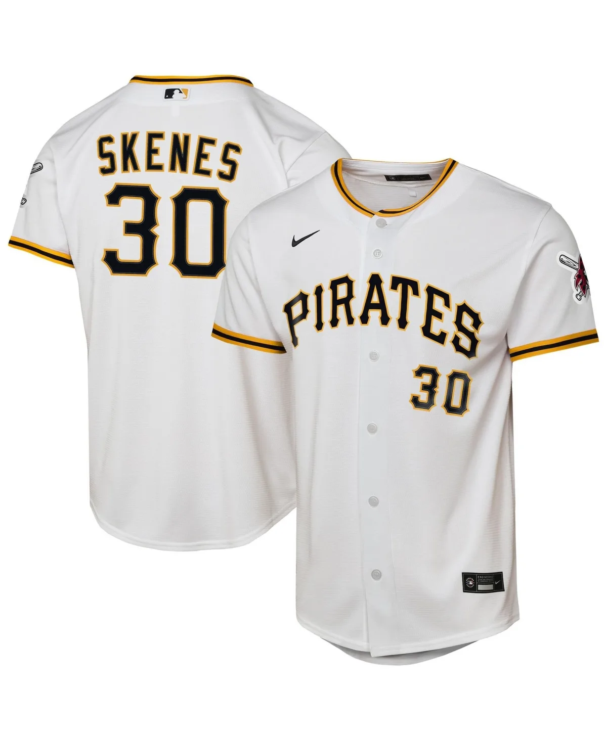 Paul Skenes Pittsburgh Pirates Home Stadium Jersey by Nike
