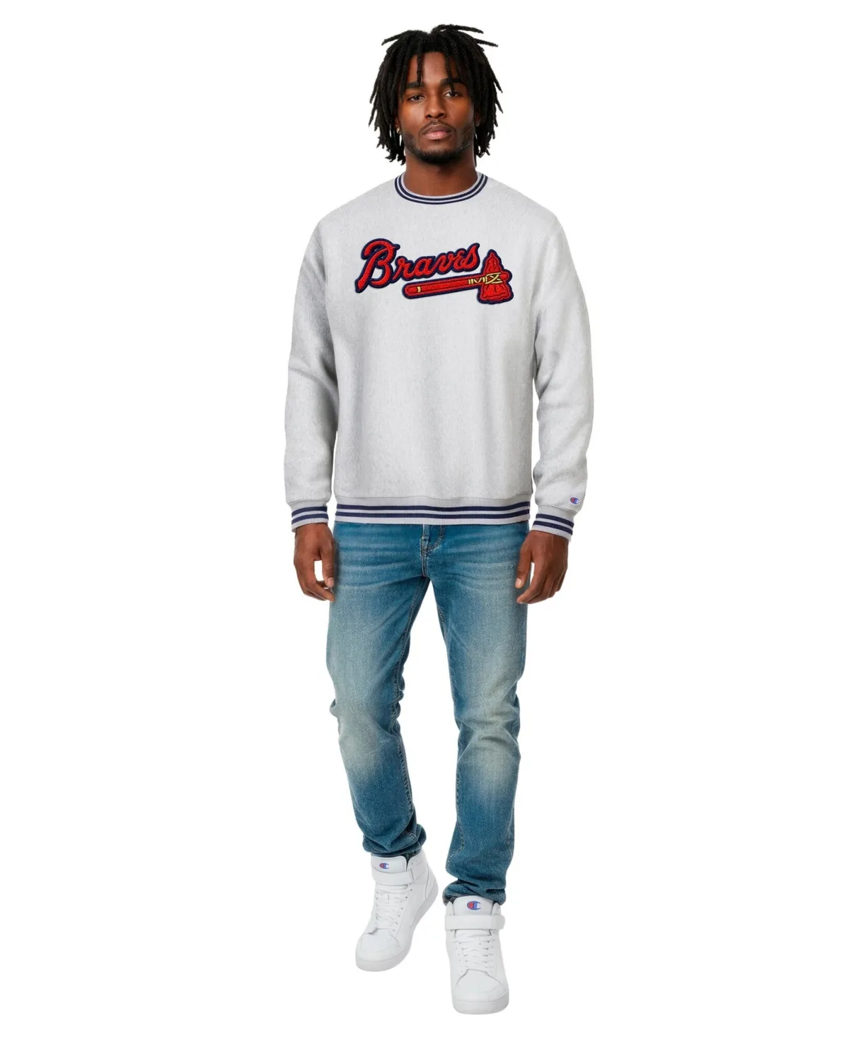 Atlanta Braves Reverse Weave Sweatshirt by Champion