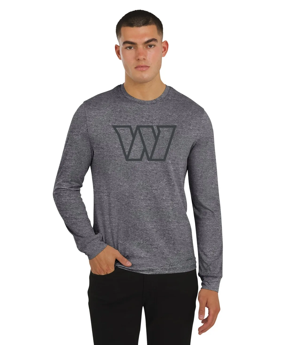 Washington Commanders Four Down Long-Sleeve T-Shirt by J Palmer