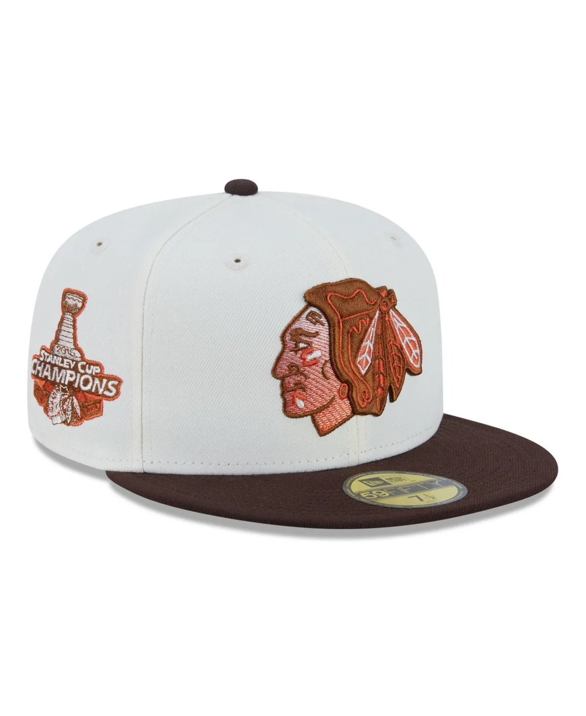 Chicago Blackhawks Pumpkin Spice 59FIFTY Fitted Hat by New Era