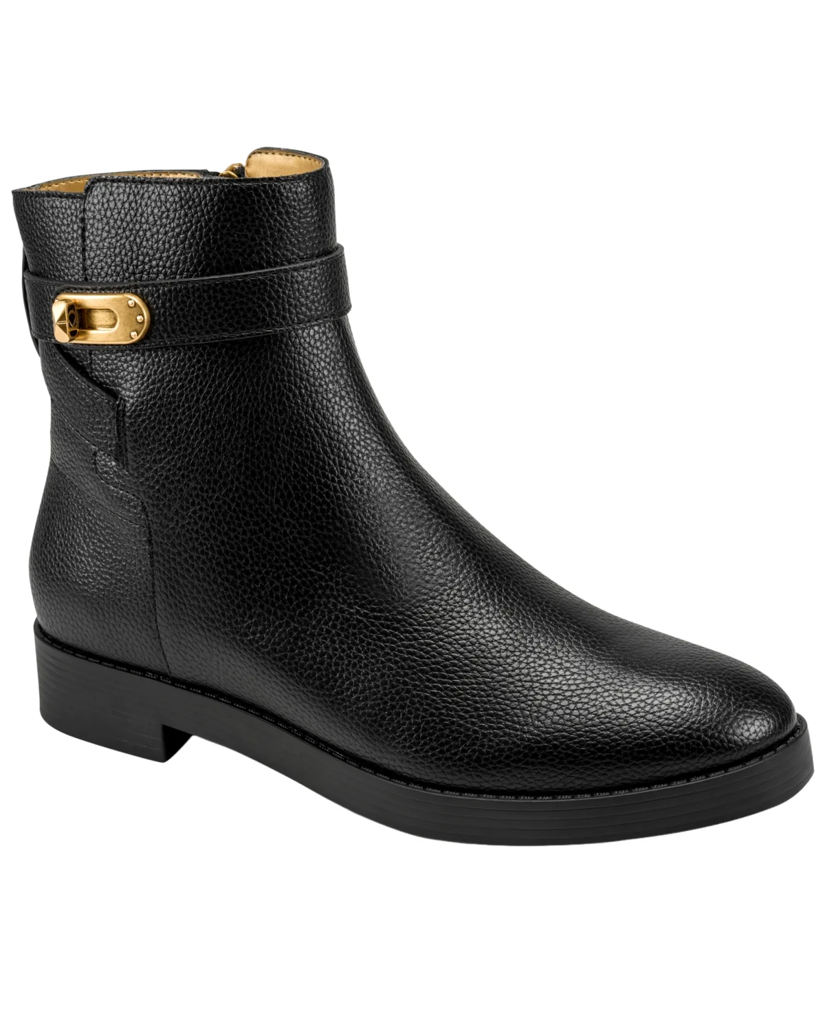 Tianna Block Heeled Booties by Donna Karan New York