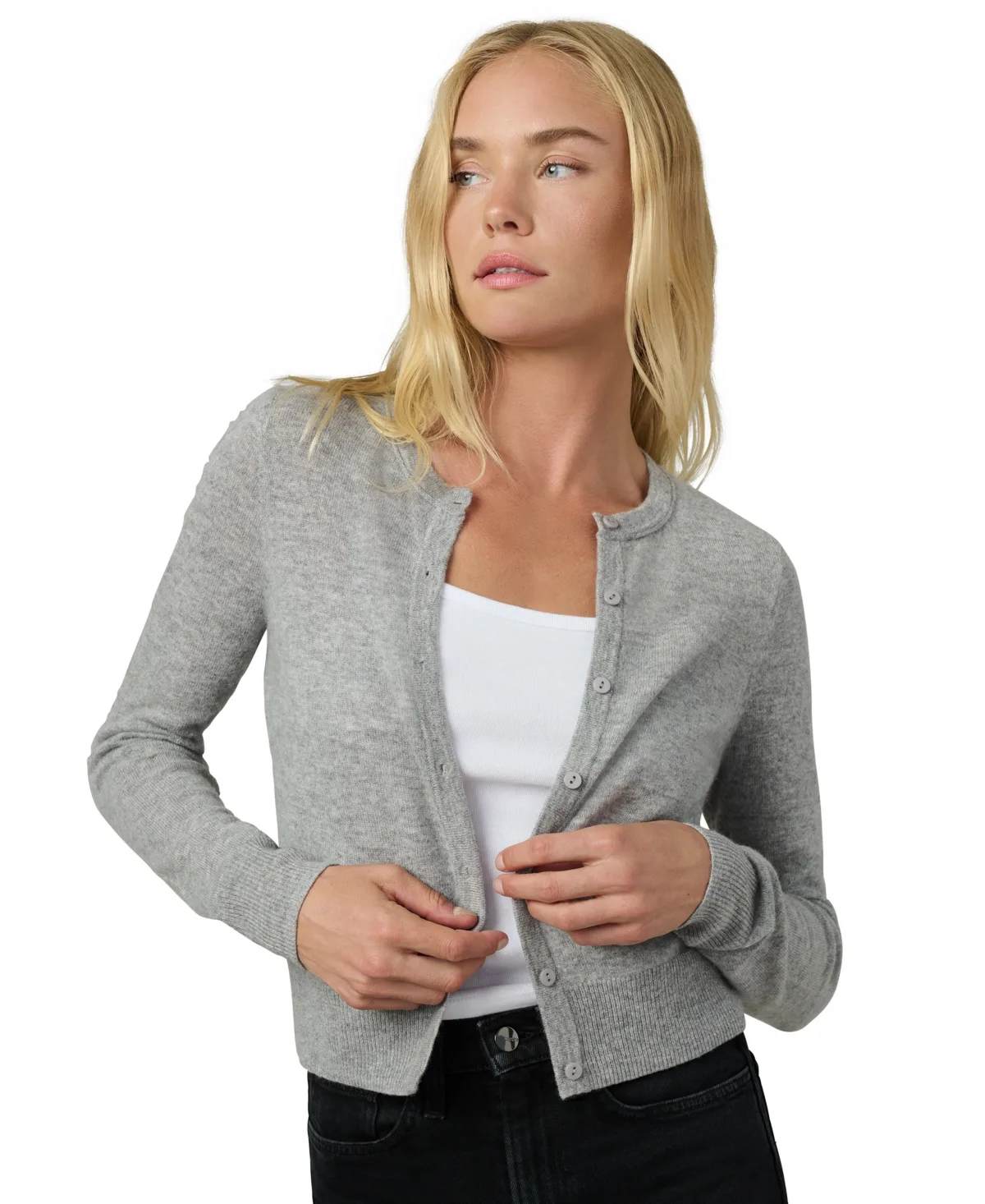 Dani Cashmere Fitted Cardigan by Joe's Jeans