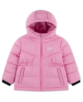 Cinched Waist Puffer Jacket by Nike