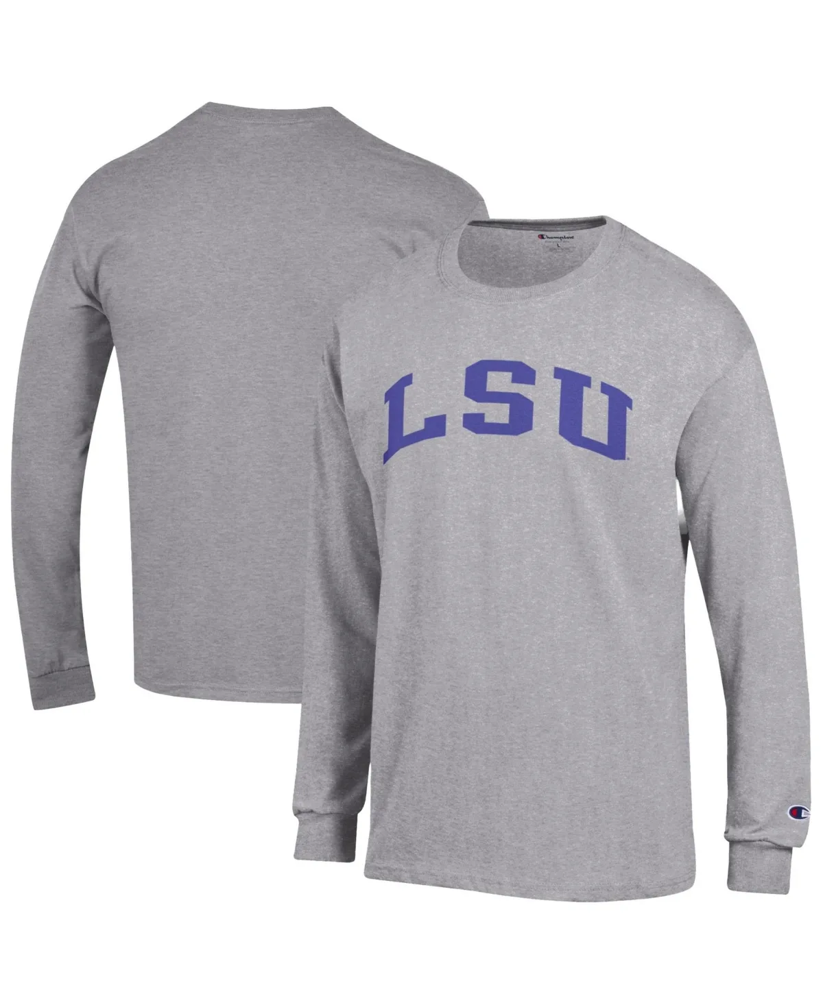 Lsu Tigers Basic Arch Long-Sleeve T-Shirt by Champion