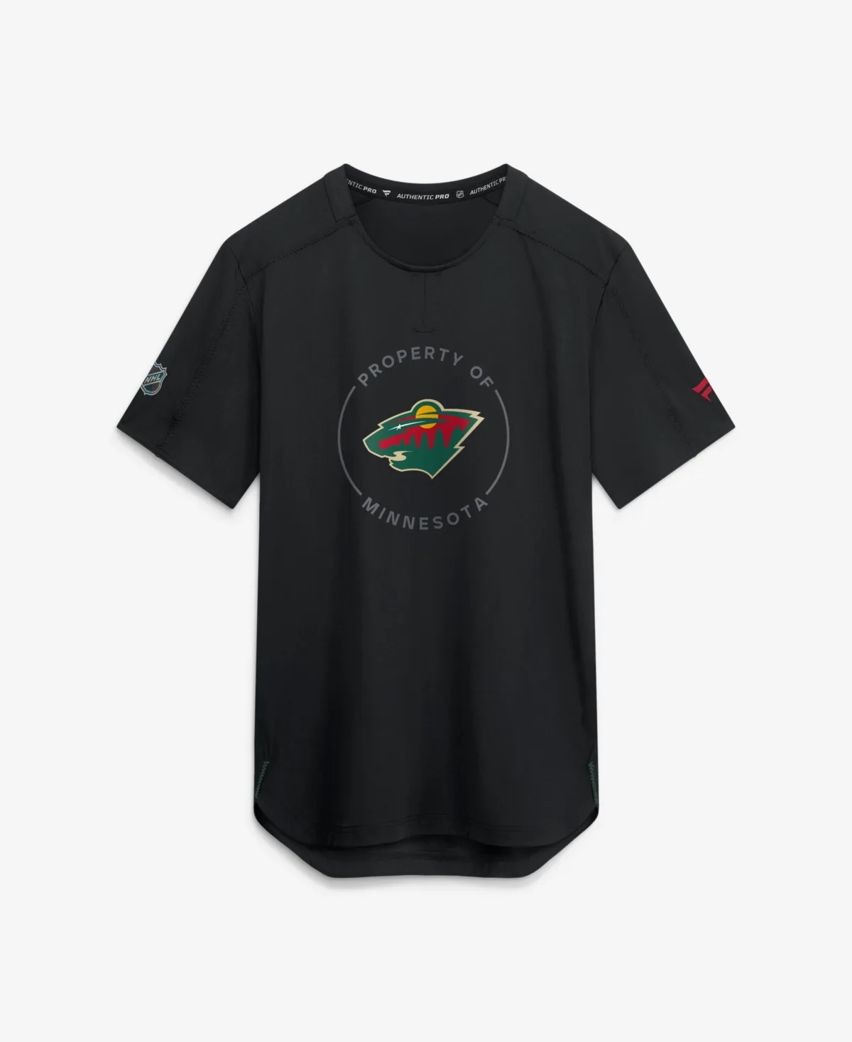 Minnesota Wild Authentic Pro Train Performance T-Shirt