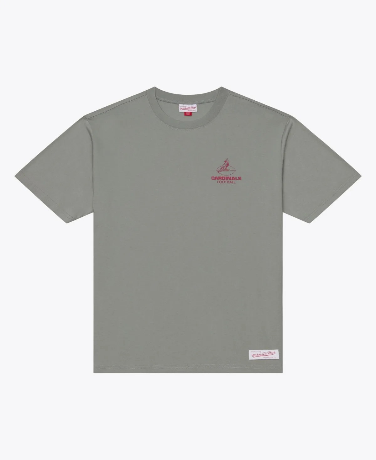 Arizona Cardinals Core Essentials Micro Logo T-Shirt by Mitchell & Ness