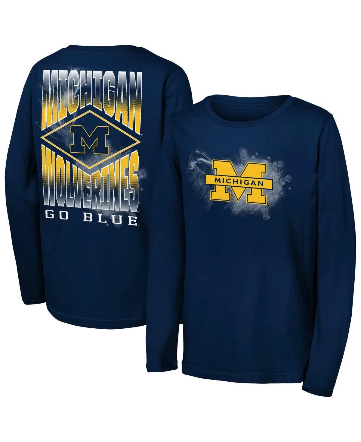 Michigan Wolverines Full Steam Long-Sleeve T-Shirt by Outerstuff