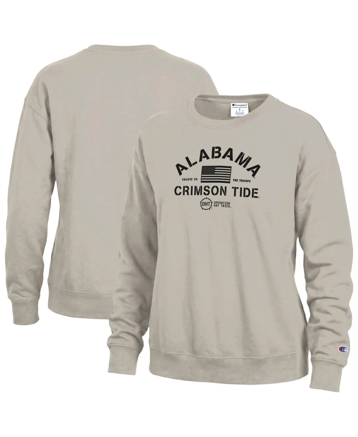 Alabama Crimson Tide Operation Hat Trick Power Blend Sweatshirt by Champion