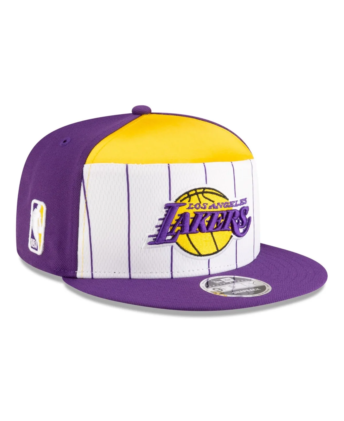 Los Angeles Lakers 2025 Nba Tip Off Split Panel 9FIFTY Snapback Hat by New Era