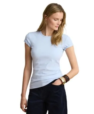 Lauren Ralph Lauren Stretch Knit T Shirt by Ralph Lauren