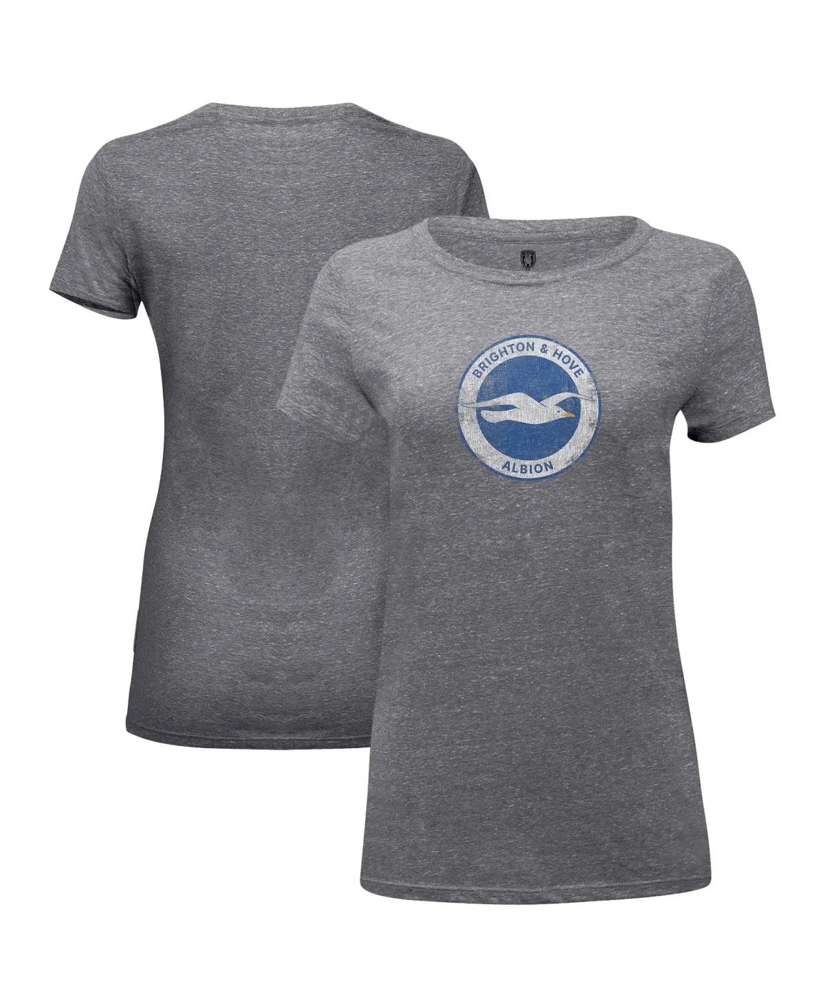 Brighton and Hove Albion Color Badge Tri-Blend T-Shirt by 1863fc