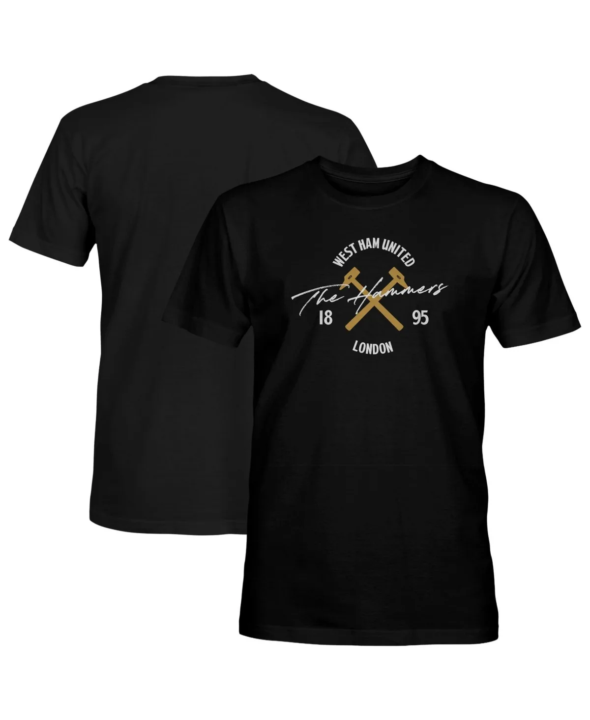 West Ham United Script T-Shirt by 1863fc