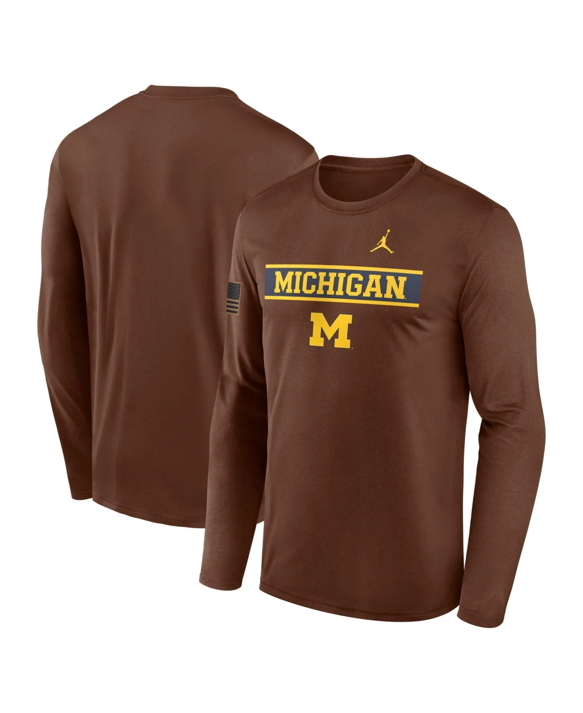 Michigan Wolverines 2026 Appreciation Dri-Fit Long-Sleeve T-Shirt by Jordan