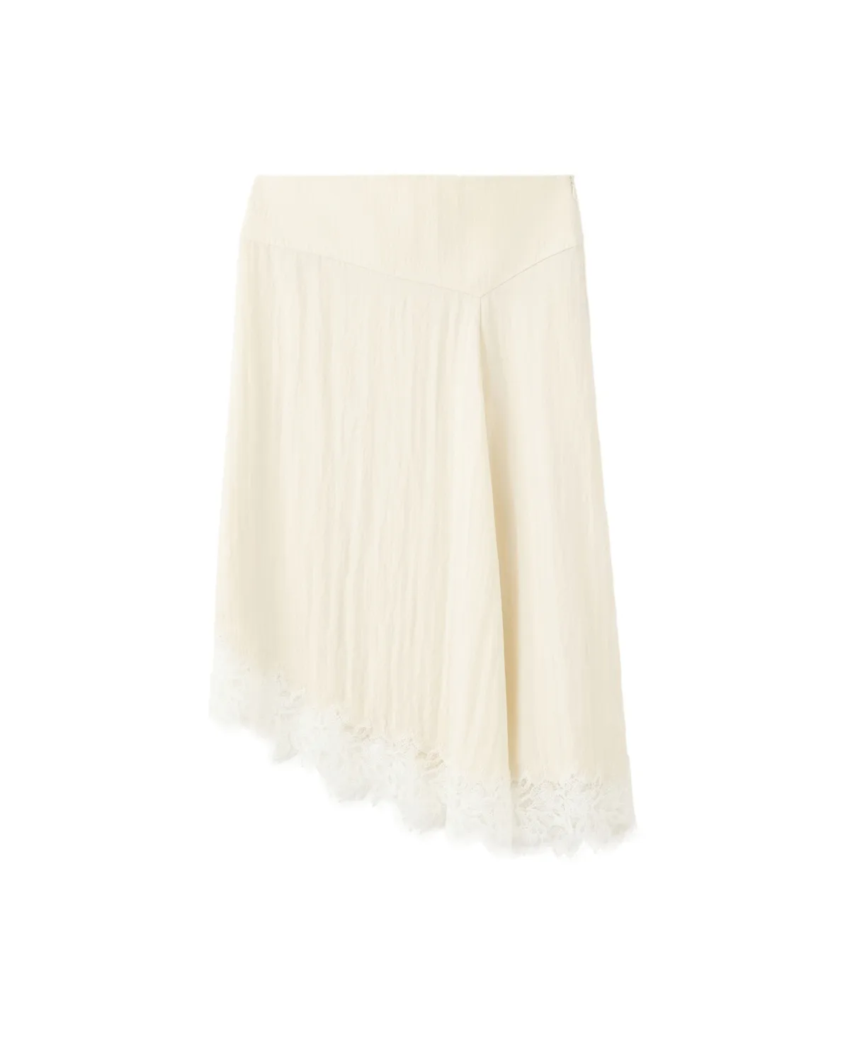 Amory Lace Detail A-Line Skirt by Mango