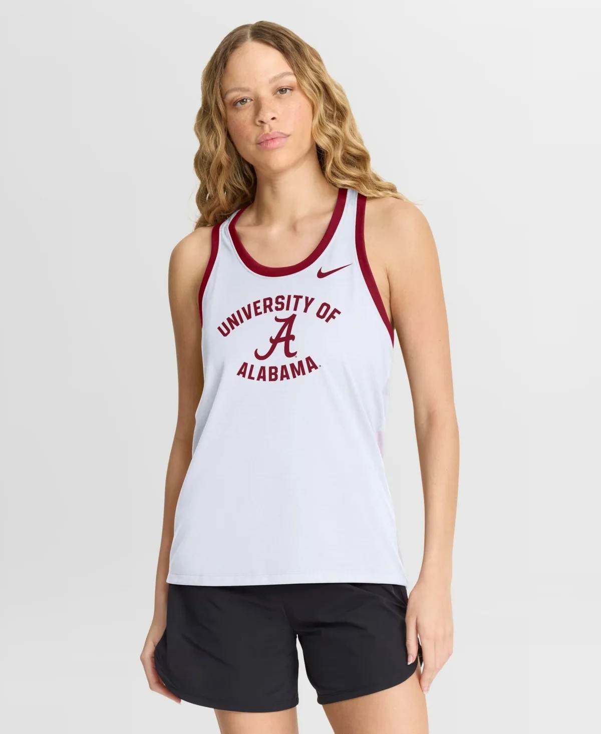 Alabama Crimson Tide Uni Name Tri-Blend Dri-Fit Tank Top by Nike