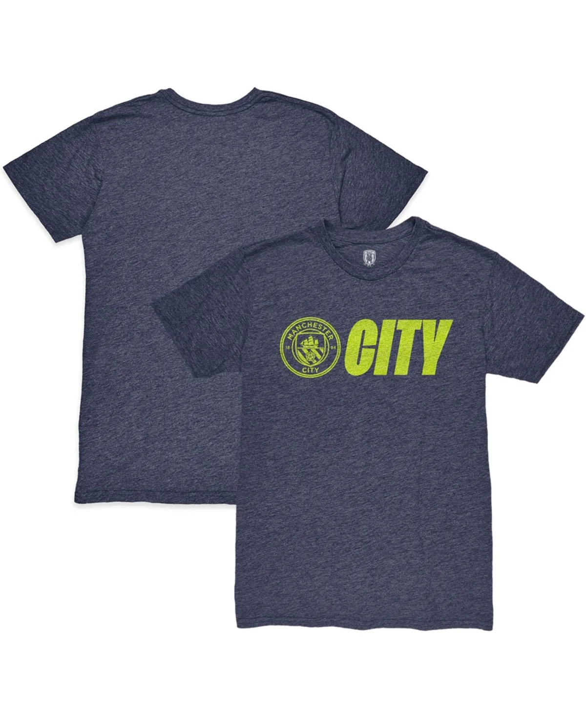 Manchester City Lockup Twisted Tri-Blend Slub T-Shirt by 1863fc