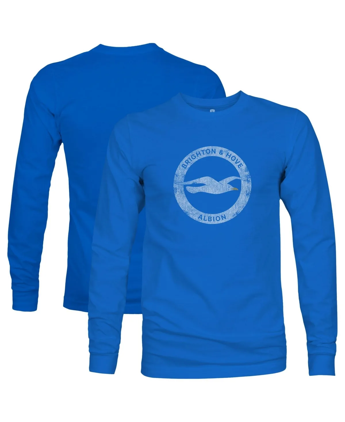 Brighton and Hove Albion Color Badge Long-Sleeve T-Shirt by 1863fc