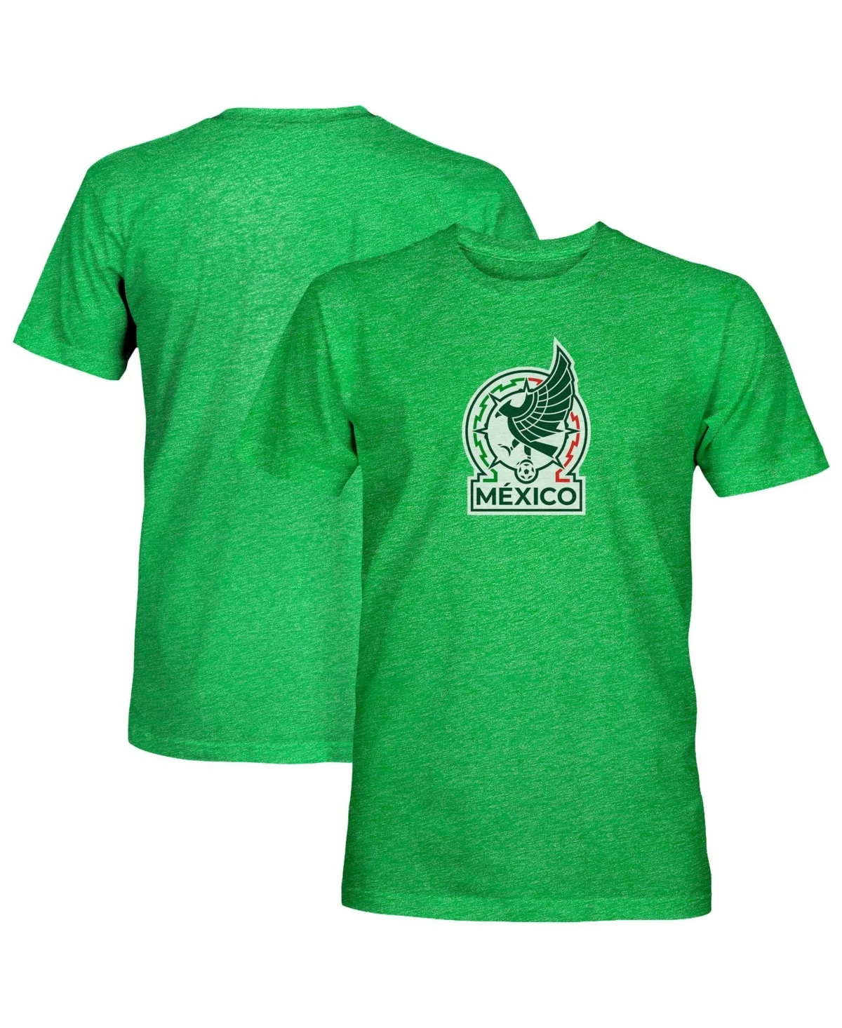 Mexico National Team Color Badge Tri-Blend T-Shirt by 1863fc