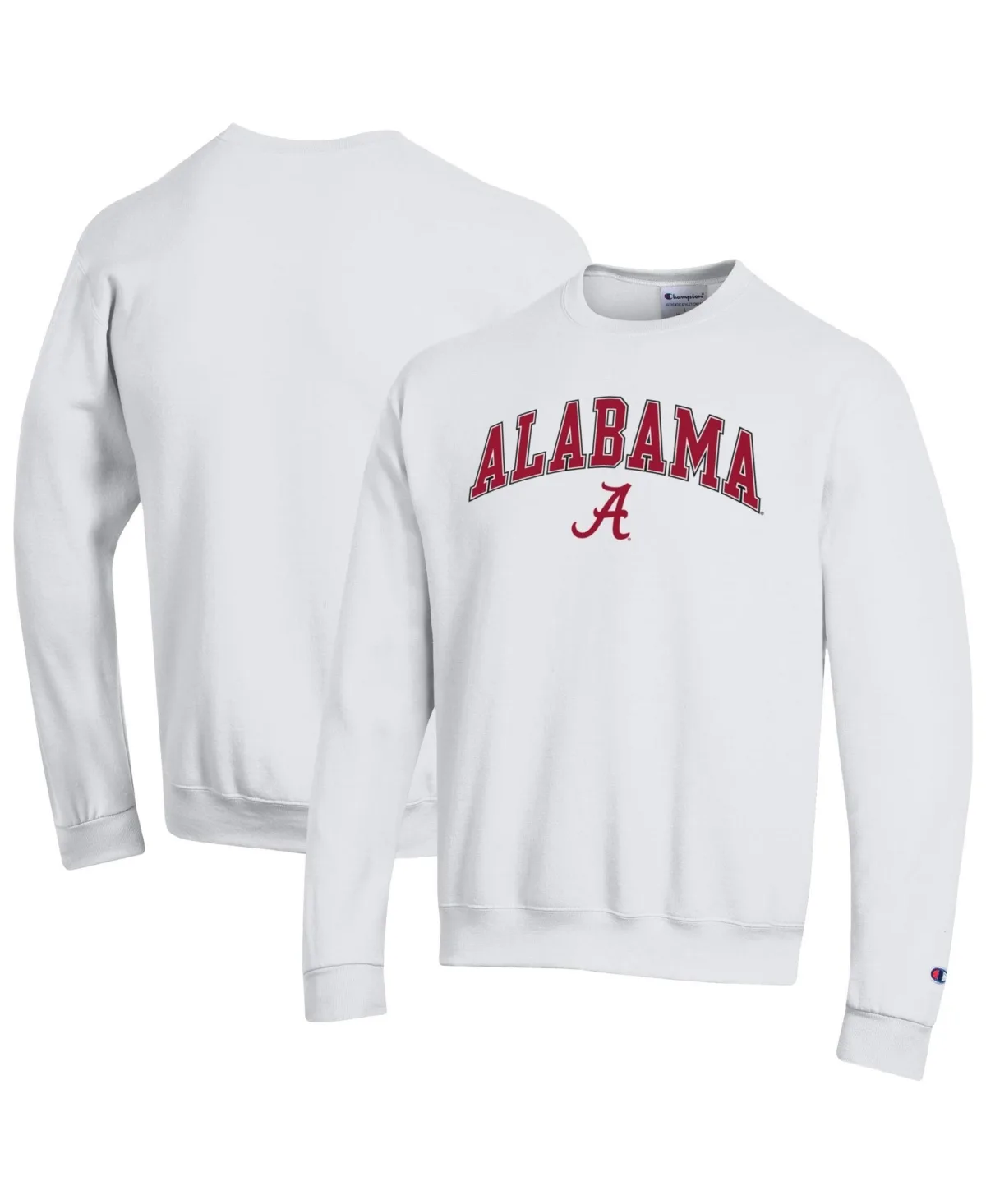 Alabama Crimson Tide Arch Over Logo Pullover Sweatshirt by Champion