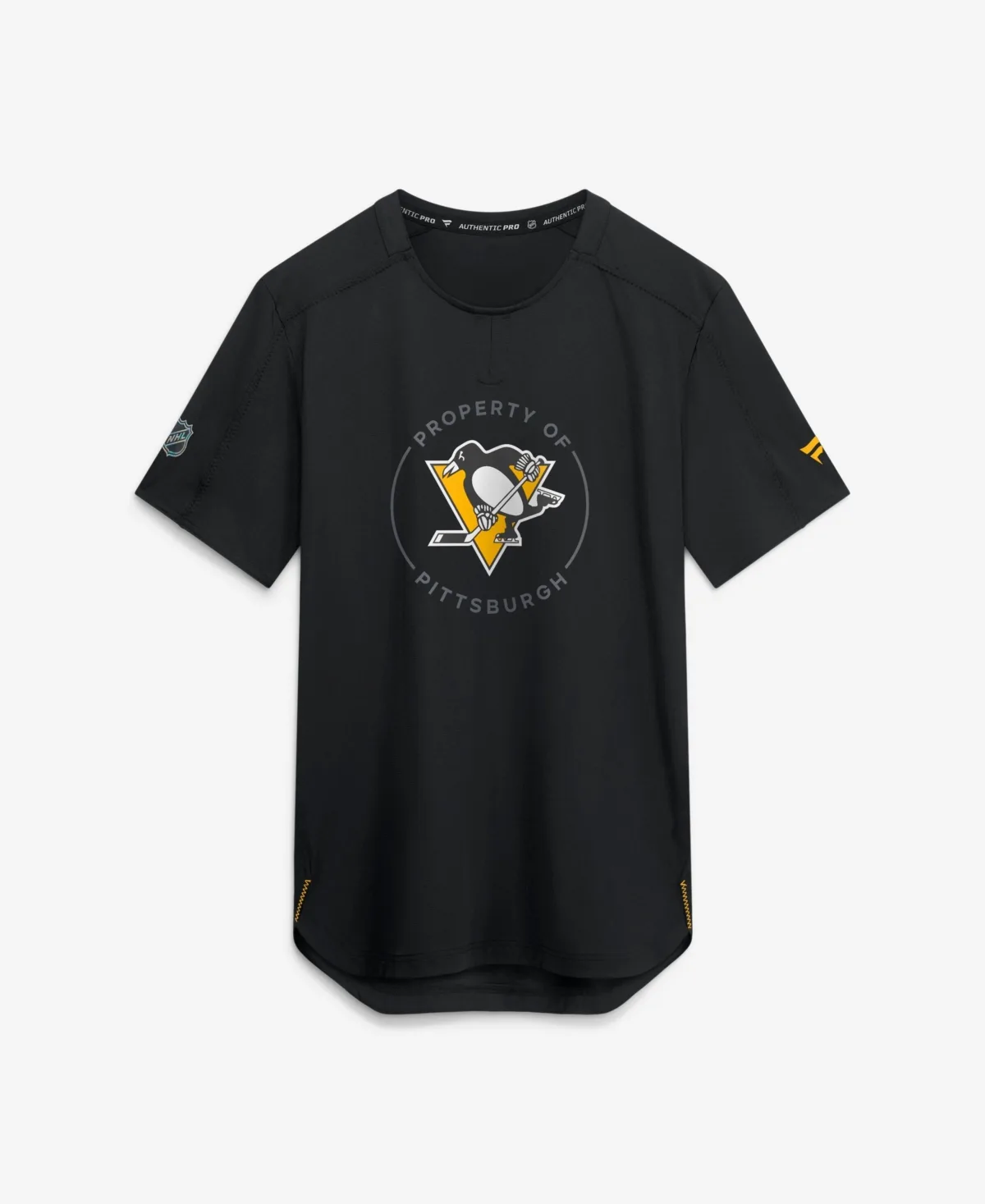 Pittsburgh Penguins Authentic Pro Train Performance T-Shirt by Fanatics