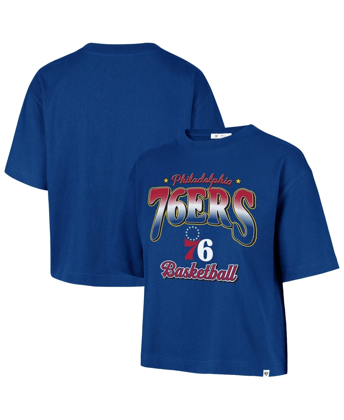 Philadelphia 76ers Vibe Check Reed City T-Shirt by 47 Brand