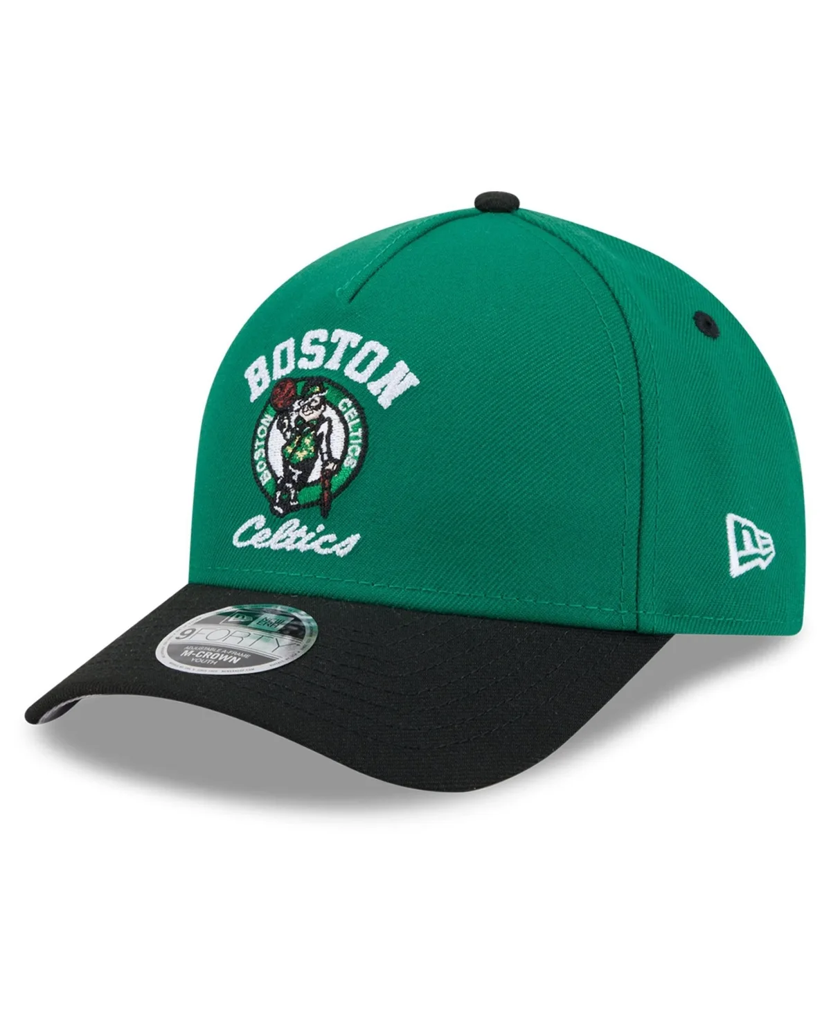 Boston Celtics Arch 9FORTY A-Frame M-Crown Adjustable Hat by New Era