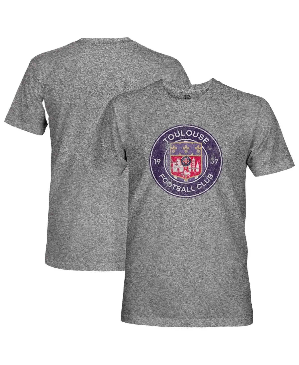 Toulouse Badge Twisted Tri-Blend T-Shirt by 1863fc