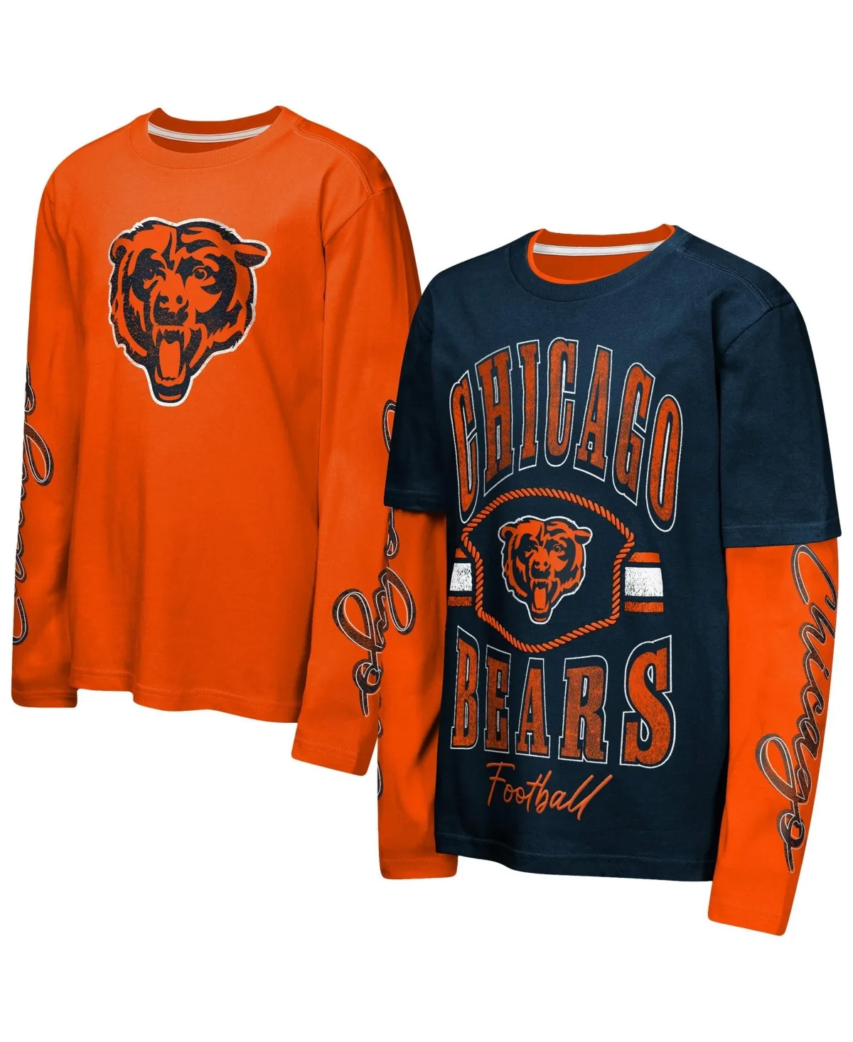 Chicago Bears Motion T-Shirt Combo Set, 2-Piece by Outerstuff