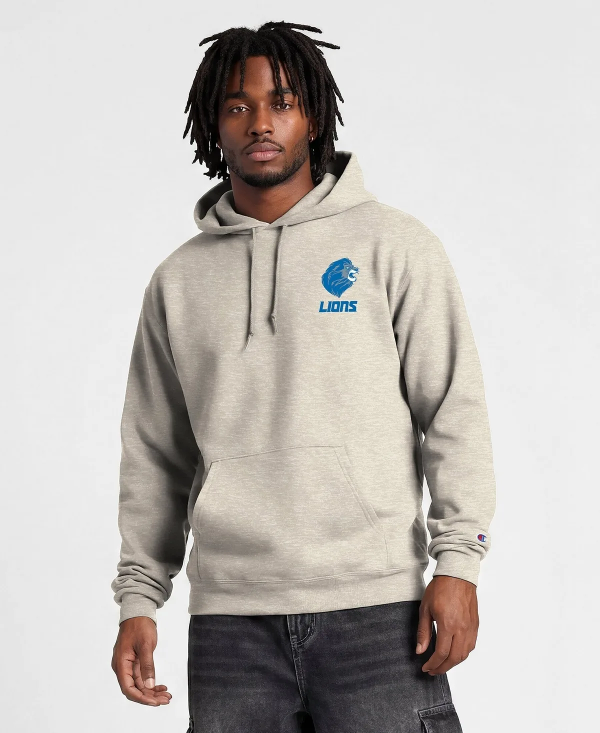 Champion Disney x Detroit Lions Power Blend Fullback Hoodie by Champion