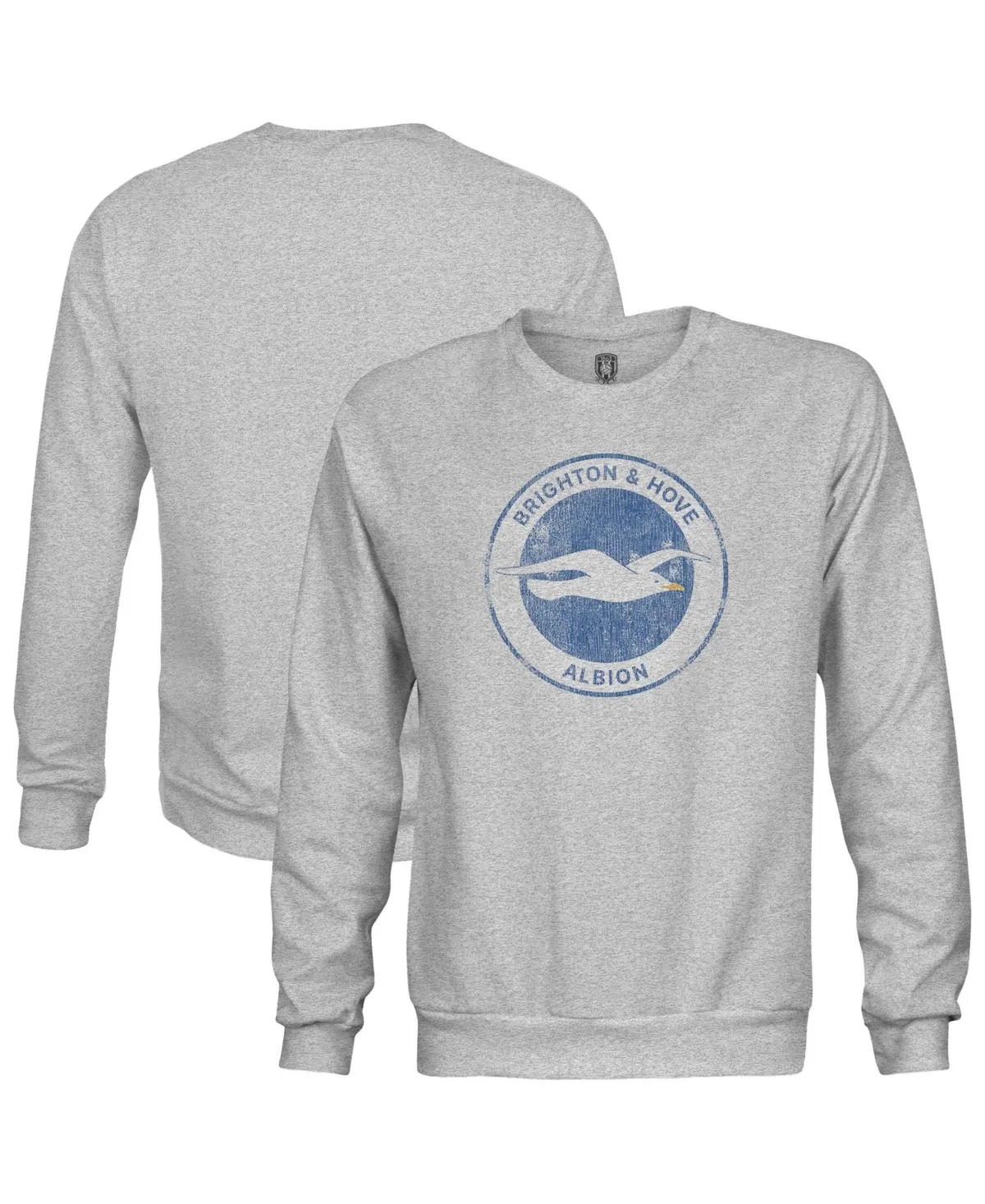 Brighton and Hove Albion Color Badge Pullover Sweatshirt by 1863fc