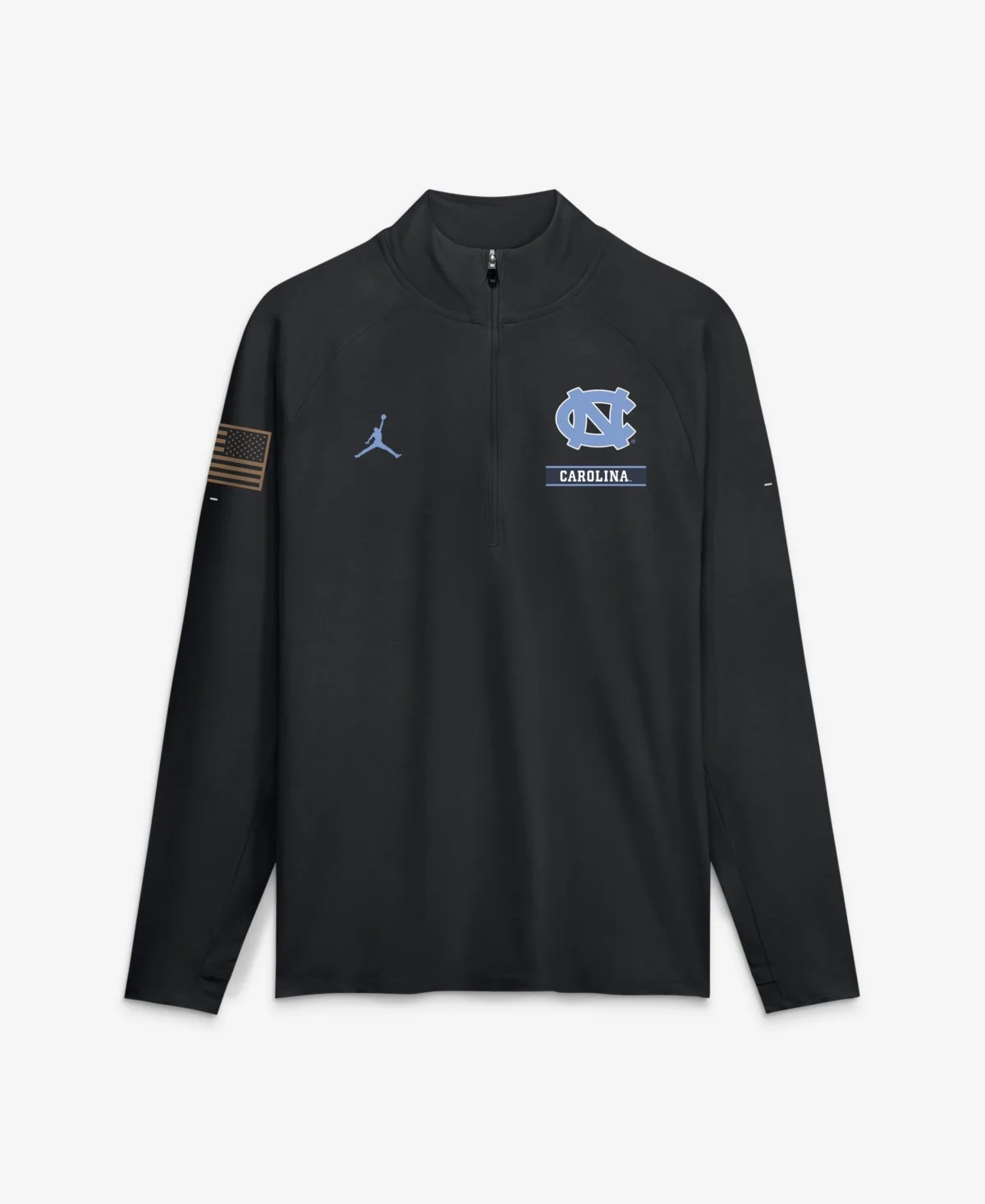 North Carolina Tar Heels 2026 Appreciation Stride Raglan Dri-Fit Half-Zip Pullover by Jordan