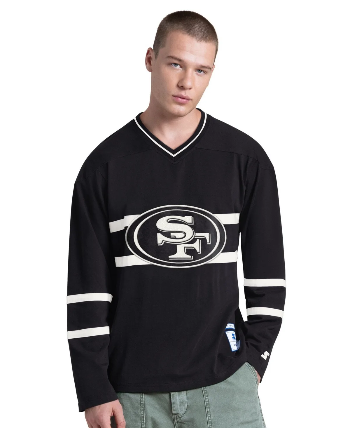 San Francisco 49ers Lineup Long-Sleeve T-Shirt by Starter